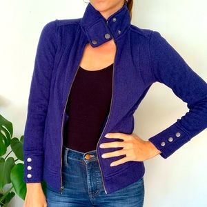 REI XS Purple Blue Warm Sweater